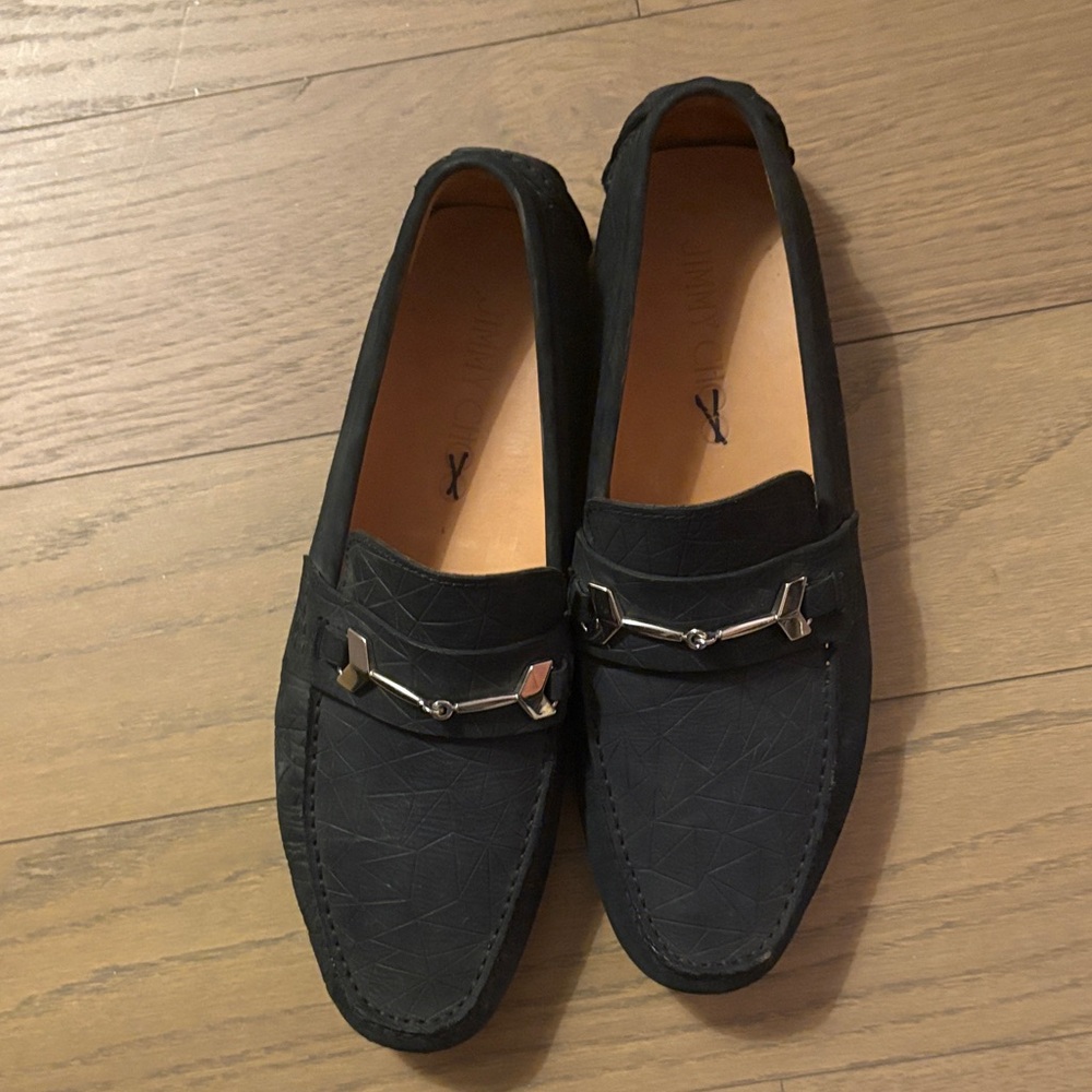 Men's Jimmy Choo Navy Loafers
